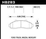 Hawk LTS Street Brake Pads