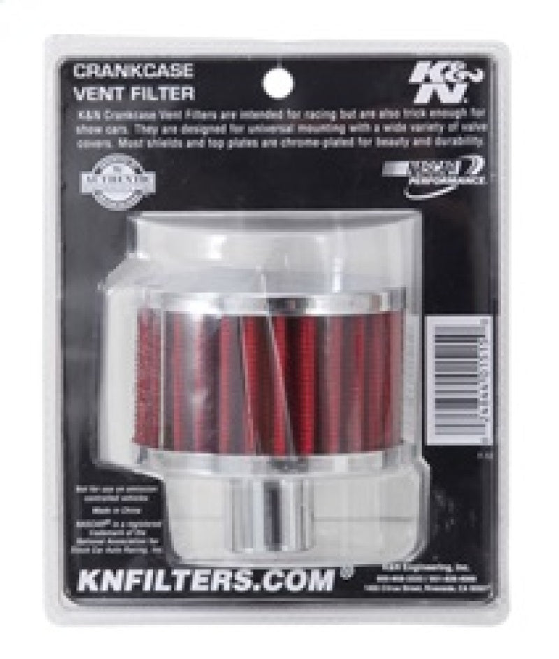 K&N Filter 1in Vent  3in Diameter 2in Height