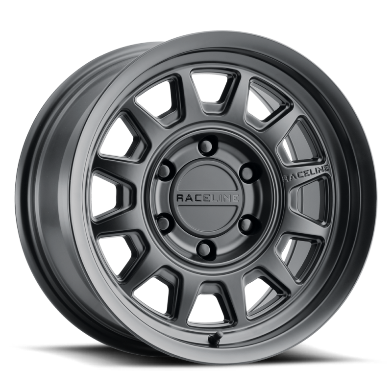 Raceline 952B Aero 16x8in / 6x139.7 BP / -6mm Offset / 106.1mm Bore - Satin Black Wheel