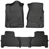 Husky Liners 2015 Chevy/GMC Suburban/Yukon XL WeatherBeater Combo Black Front&2nd Seat Floor Liners