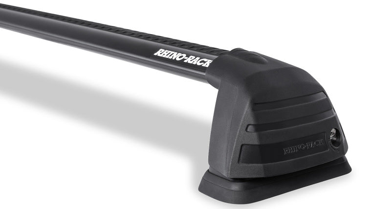 Rhino-Rack 19-21 Chevrolet Silverado Crew Cab Vortex ROC25 Flush 2 Bar Roof Rack - Black