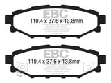 EBC 08-10 Subaru Impreza 2.5 Bluestuff Rear Brake Pads