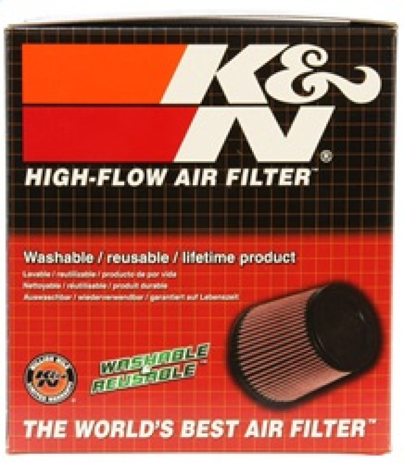 K&N Universal Rubber Filter 3 inch Flange 5 inch OD 5 inch Height