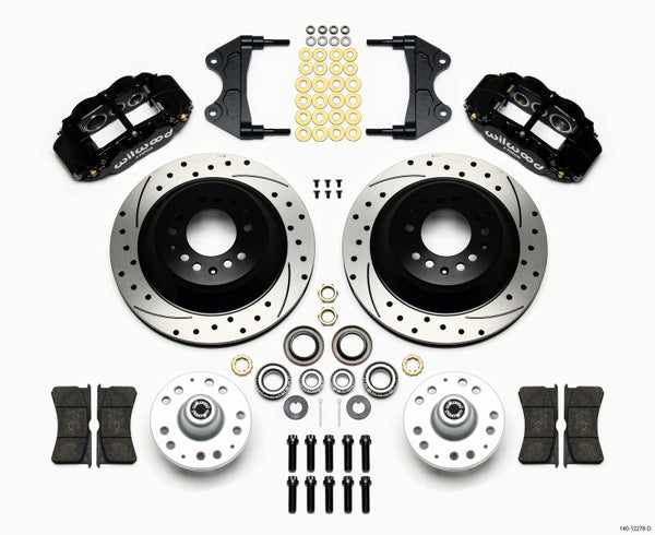 Wilwood Narrow Superlite 6R Front Hub & 1PC Rtr Kit 12.88in Drilled WW ...