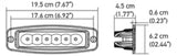 Hella Value Fit Mini 6in LED Light Bar - Flood