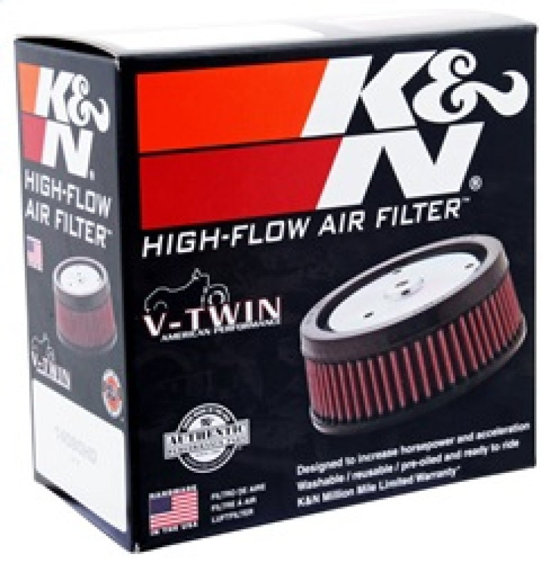 K&N Universal Chrome Filter 2.438in Flange ID x 5.125in OD x 2in H