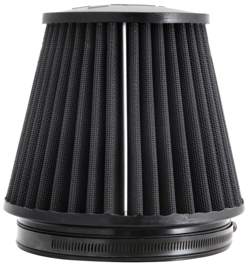 K&N Universal Rubber Filter Round Tapered 6in Flange ID x 7.5in Base OD x 5.25in Top OD x 6in Height