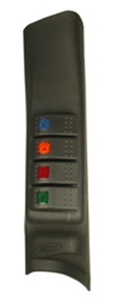 Daystar 2007-2018 Jeep Wrangler JK 2WD/4WD - A-Pillar Rocker Switch Po ...