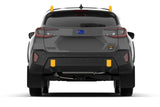 Rally Armor 24-26 Subaru Crosstrek (Wilderness Only) Black UR Mudflap W/Wild-Orange Logo No Drill Re