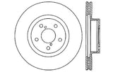 StopTech Drilled Sport Brake Rotor