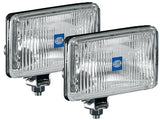 Hella 450 H3 12V SAE/ECE Fog Lamp Kit Clear - Rectangle (Includes 2 Lamps)