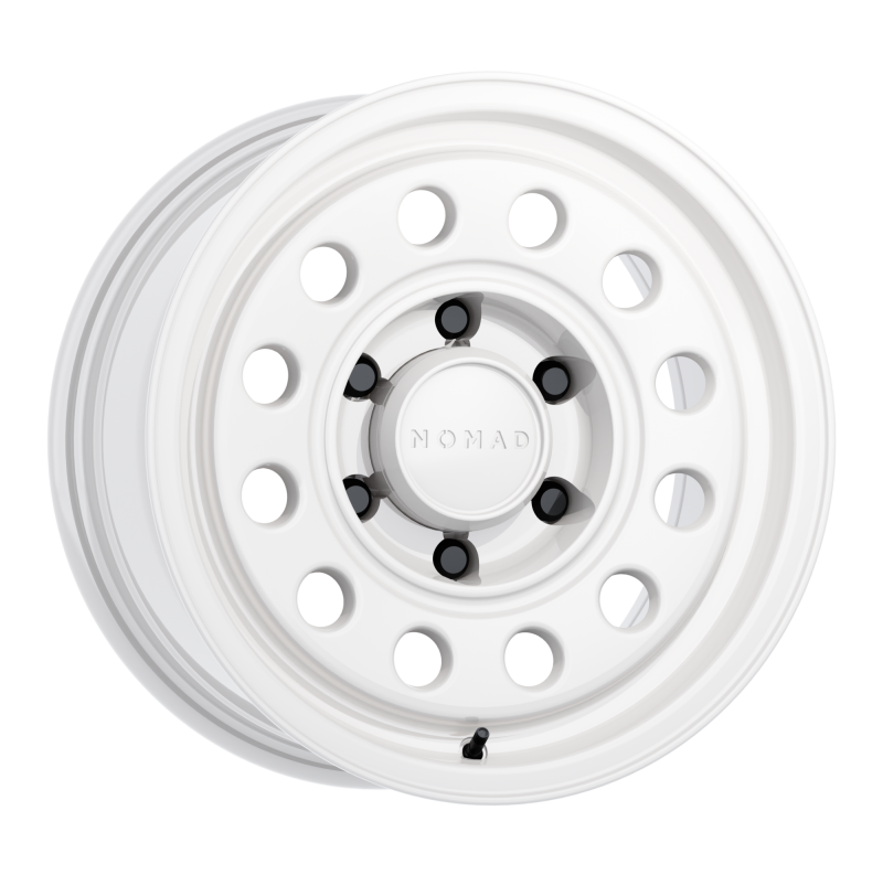 Nomad N501SA Convoy 17x7.5in / 5x160 BP / 50mm Offset / 65.1mm Bore - Gloss White Wheel