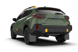 Rally Armor 24-26 Subaru Crosstrek (Wilderness Only) Black UR Mudflap W/Wild-Orange Logo No Drill Re