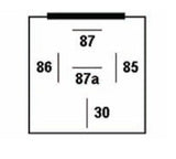 Hella Relay Mini Iso 5 Pole 24V Spdt Bkt