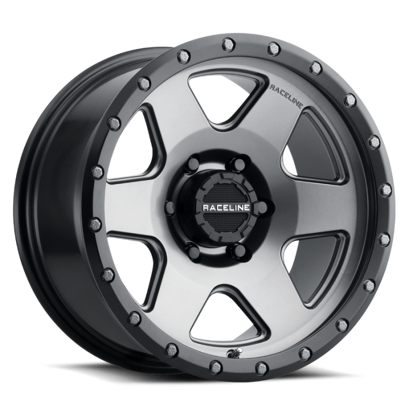 Raceline 946G Boost 18x9in / 5x150 BP / 12mm Offset / 112.2mm Bore - Gunmetal Wheel