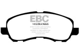 EBC 11-14 Chrysler 200 2.4 Greenstuff Front Brake Pads