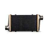 Mishimoto Universal Carbon Fiber Intercooler - Gloss Tanks - 600mm Gold Core - C-Flow - BL V-Band