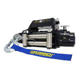 Superwinch 9500 LBS 12V DC 3/8in x 85ft Steel Rope Talon - Navy Blue