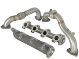 aFe Twisted Steel Power Package Up-Pipes / Manifold 08-10 Ford Diesel Trucks V8 6.4L (td)