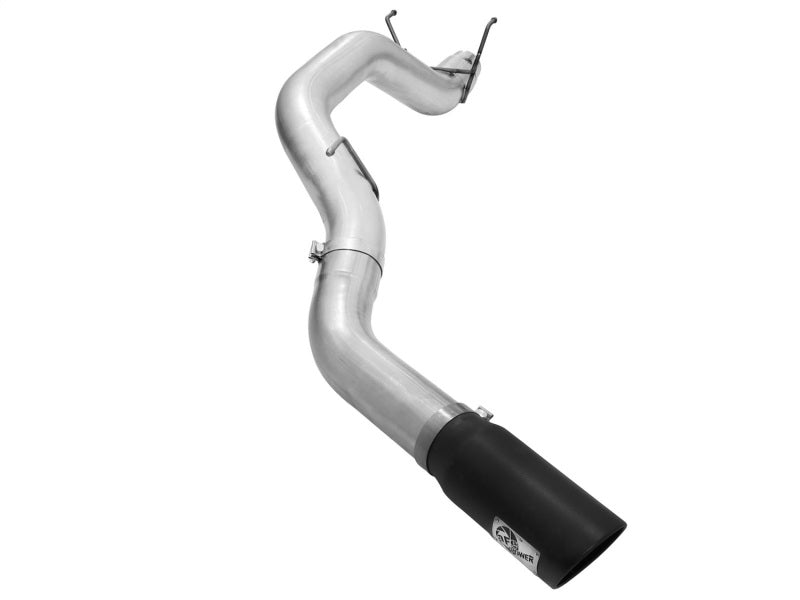 aFe Atlas 5in DPF-Back Aluminized Steel Exh Dodge RAM Diesel 13-14 L6-6.7L Mega Cab w/ Black Tip