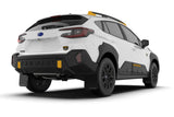 Rally Armor 24-26 Subaru Crosstrek (Wilderness Only) Black UR Mudflap W/Wild-Orange Logo No Drill Re