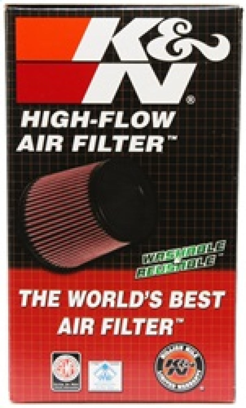K&N Universal Tapered Filter 3.5in Flange ID x 5.5in Base OD x 4in Top OD x 8in Height