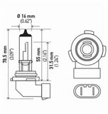 Hella Bulb H10/9145 12V 45W Py20D T4 Sb