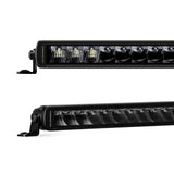 Go Rhino Xplor Blackout Series Sgl Row LED Light Bar (Surface/Threaded Stud Mount) 20.5in. - Blk