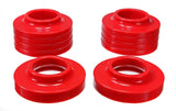 Energy Suspension Jeep Spring Isolators - Red