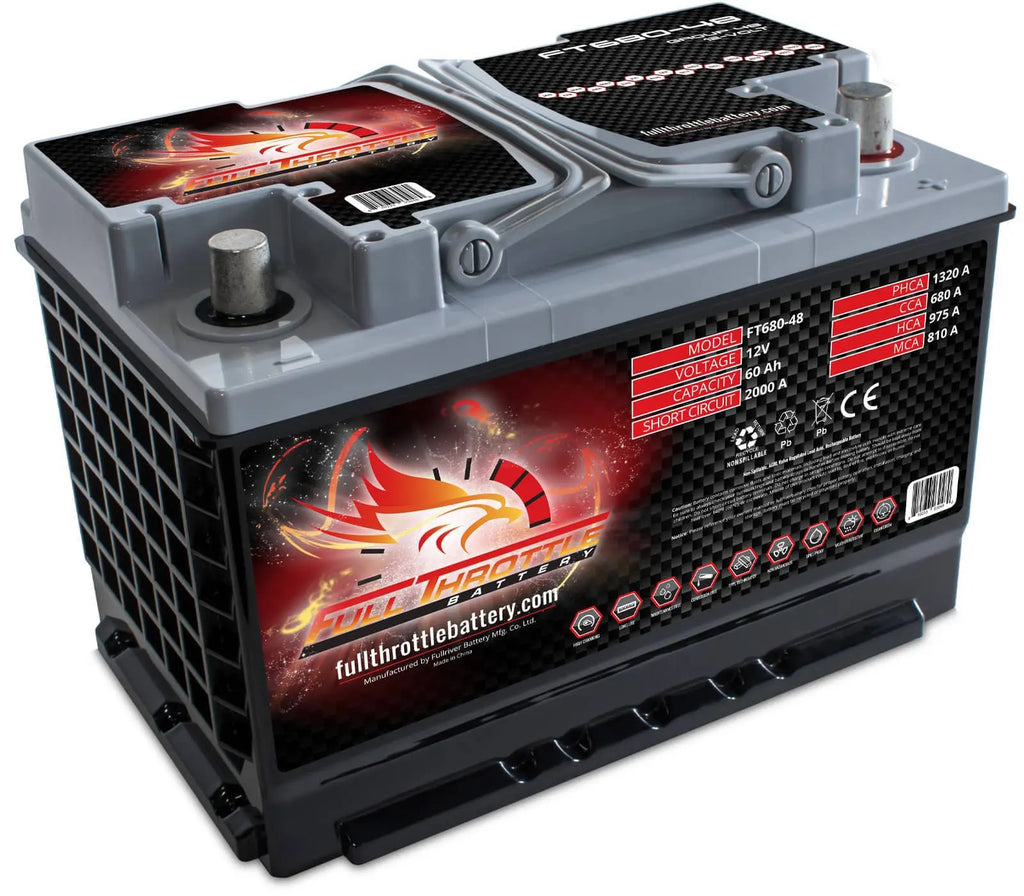 FT680-48 Group 48 High-Performance AGM Battery
