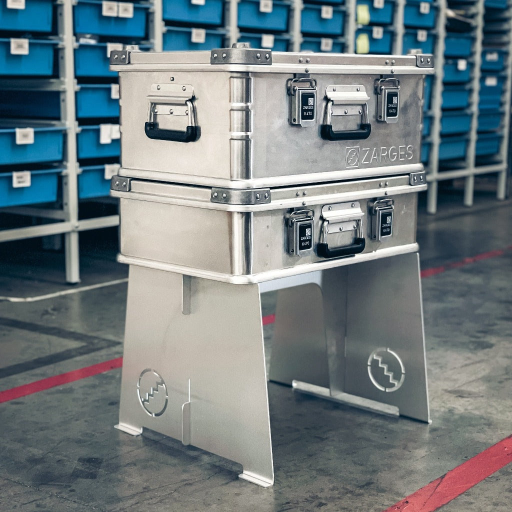 Zarges Collapsible Case Stand – Juniper Overland