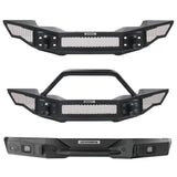 Go Rhino 07-20 Jeep Wrangler JL/JLU/JK/JKU/Gladiator JT Rockline Full Width Bumper w/ Overrider