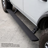 RealTruck 16-23 Toyota Tacoma CrewMax Cab 4dr VoltStep Electric Running Board Kit - Bedliner Coatng