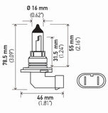 Hella Bulb 9006/Hb4 12V 55W P22D T4 Sb