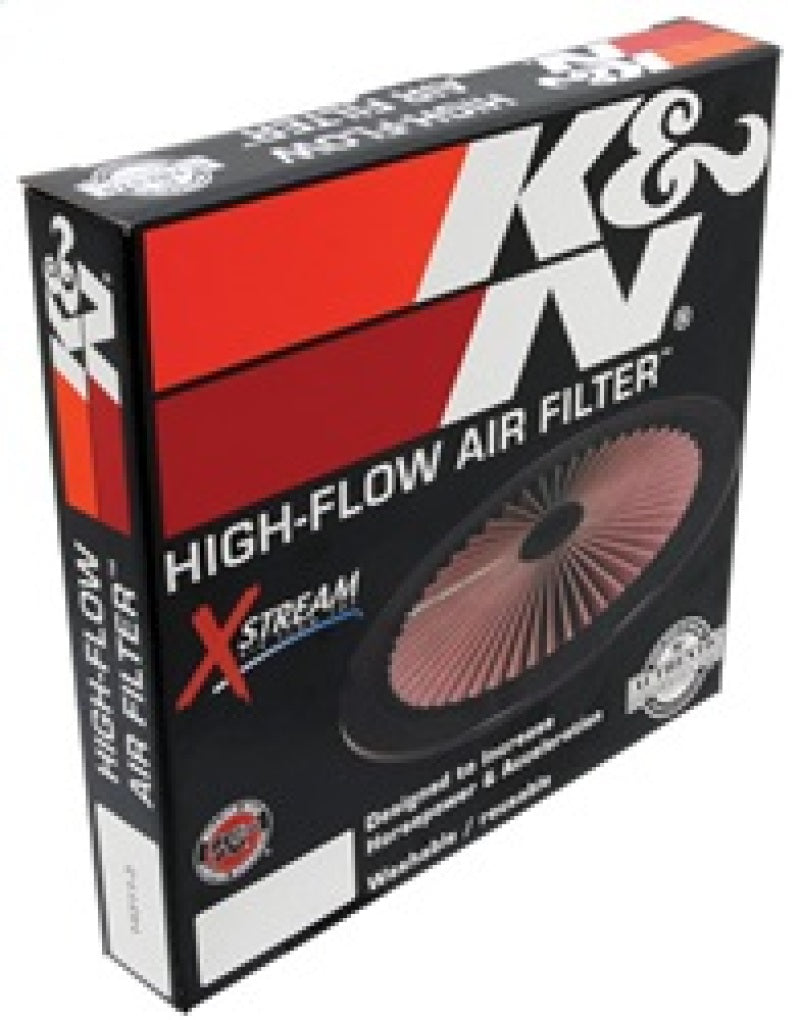 K&N X-Stream Top Filter Only 11in - Black