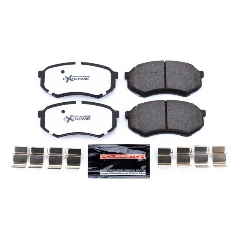 Power Stop 88-91 Mazda 929 Front Z36 Truck & Tow Brake Pads w/Hardware