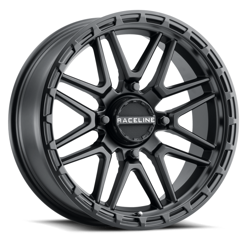 Raceline A11B Krank-Xl 18x7in / 4x137 BP / 0mm Offset / 110.18mm Bore - Satin Black Wheel