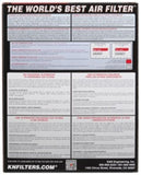 K&N Peugeot 206 Petrol/Diesel Drop In Air Filter