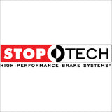 StopTech Power Slot 05-09 Nissan Frontier 2WD / 02-05 Frontier 4WD Slotted Front Left Rotor
