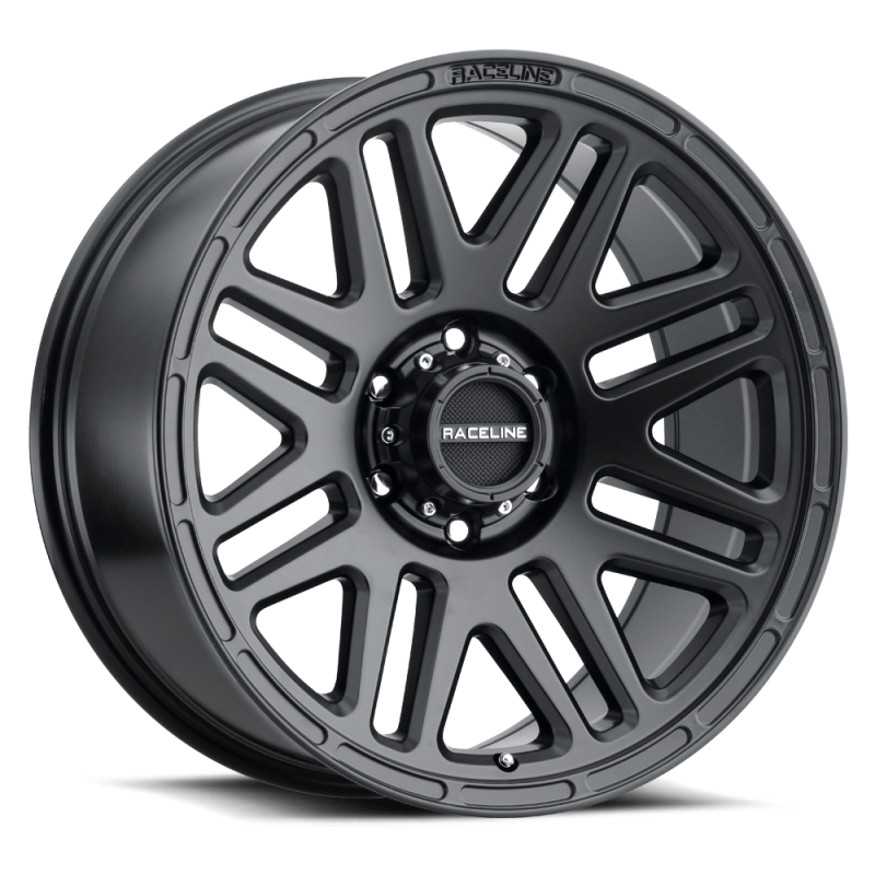 Raceline 944B Outlander 16x6in / 8x165.1 BP / 0mm Offset / 4.90mm Bore - Satin Black Wheel