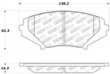 StopTech Sport Brake Pads w/Shims and Hardware - Front