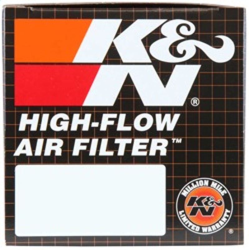K&N Filter Universal Rubber Filter 2 3/4 inch 10 Degree Flange 4 inch OD 5 inch Height
