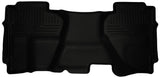 Husky Liners 07-13 Chevrolet Silverado 1500 Ext Cab WeatherBeater Black 2nd Seat Floor Liners