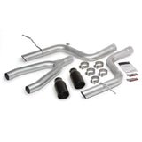 Banks Power 14 Jeep Grand Cherokee 3.0L Diesel Monster Exhaust Sys - SS Single Exhaust w/ Black Tip