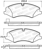 StopTech Street Brake Pads - Rear