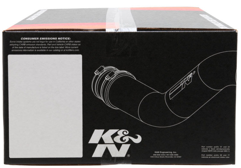K&N 19-20 Chevrolet Silverado V6-4.3L Aircharger Performance Intake Kit