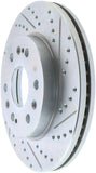 StopTech Select Sport 07-11 GM Silverado 1500 Slotted and Drilled Left Front Rotor