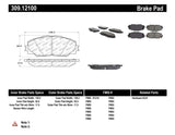 StopTech Performance 10 Lexus HS 250h / 09 Pontiac Vibe 1.8L / 08-09 Scion xB/xD Front Brake Pads