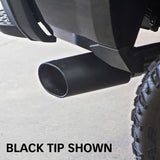 Banks Power 17+ GM Duramax L5P 2500/3500 Monster Exhaust System - SS Single Exhaust w/ Black Tip