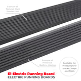 RealTruck 15-24 Chevrolet Colorado Crew Cab 4dr VoltStep Electric Running Board Kit - Bedliner Coat